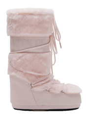 Children's shoes Moon Boot Icon Faux Fur JR J042 Dusty Pink
