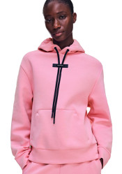 Women's On Running Focus-Tech Hoodie, W Magnolia