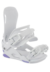 Nitro Charger Mini White Kids Snowboard Bindings