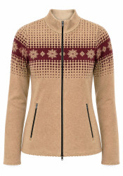 Women\'s sweatshirt Newland N4 6907/0181 Lady Full Zip Althea Biscuit/Amarone
