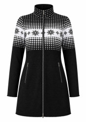 Women\'s tunic Newland N4 6918/0108 Lady Tunic Full Zip Astra Black/White