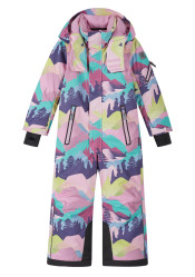 Children´s winter overalls Reima Reach - grey pink