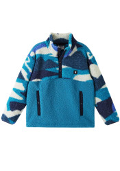 Children\'s fleece sweater Reima Muhku Sparkly Blue