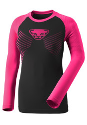 Women\'s functional T-shirt Dynafit Speed Dryarn WL/S Tee Pink Glo