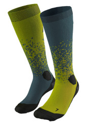 Men's ski socks Dynafit FT Graphic Sk Golden Lime