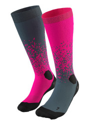 Men\'s ski socks Dynafit FT Graphic Sk Flamingo