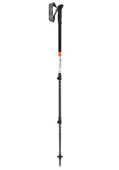 Trekking poles Leki Skysolo White-Black-Neonorange 110-145 cm