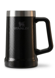 Stanley The Big Grip Beer Stein 700ml / 24oz Hammertone Black