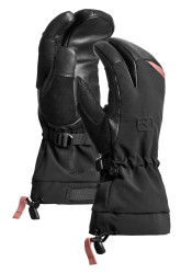 Ortovox Merino Freeride 3 Finger Glove W Black Raven