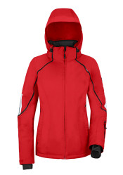 Women's Ski Jacket Maier Randa Oversized red