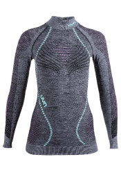 UYN Lady Ambityon Uw Shirt Lg_Sl Melange Turtle Neck B617