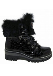 Women's winter boots Nis 1915450/1 Scarponcino Pelle Vitello