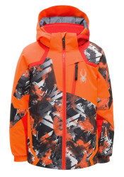 Children's winter jacket Spyder 195080-830 -MINI LEADER-Jacket-parallelagram prin