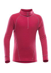 Girl's shirt DEVOLD DUO ACTIVE KID ZIP NECK