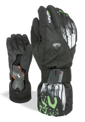 Children's gloves Level Fly JR Green