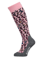 Kids socks Barts Skisock Animal Print Kids Pink