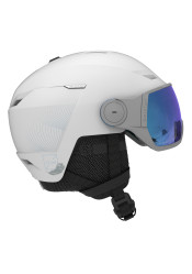 Salomon ICON LT VISOR WHITE / UNI.M.BLUE ski helmet