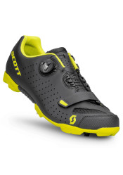 Cycling boots Scott Shoe Mtb Comp Boa matt black/sulphur yellow
