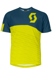 Scott SCO Shirt Jr Trail 10 s/sl sul ye/lu bl
