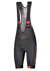 Scott Bibshorts M's RC Team ++ Dk Gry/Fy Rd