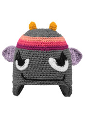 Kids knitted hat Barts Monster confetti