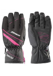 Children's winter gloves ZANIER RAURIS GTX JR BLACK/PINK