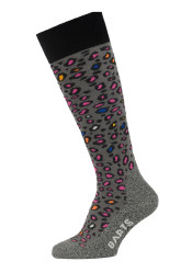 Children's knee socks BARTS SKISOCK ANIMAL PRINT KIDS GREY