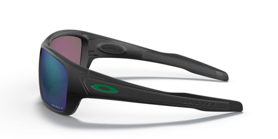 detail Oakley 9263-4563 Turbine Mtt Blk w/ PRIZM Jade Pol Sunglasses