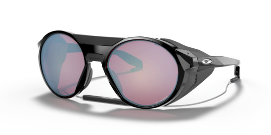 detail Oakley Clifden Sunglasses – Polished Black with Prizm™ Snow Sapphire Lenses