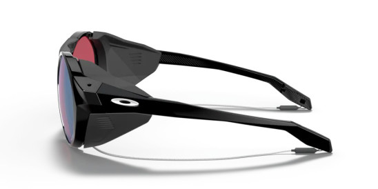detail Oakley Clifden Sunglasses – Polished Black with Prizm™ Snow Sapphire Lenses