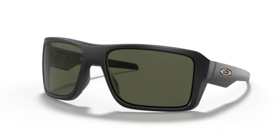 detail Oakley Sunglasses 9380-0166 Double Edge Mtt Blk w/ Dk Grey