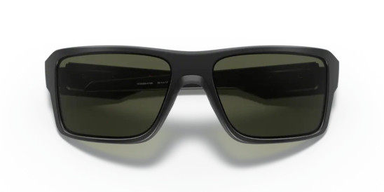 detail Oakley Sunglasses 9380-0166 Double Edge Mtt Blk w/ Dk Grey