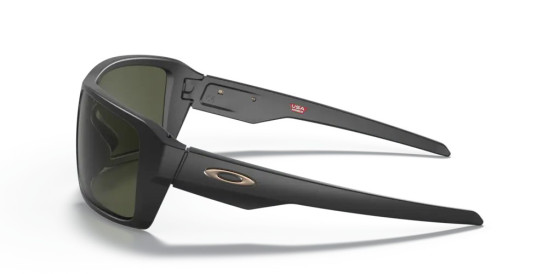 detail Oakley Sunglasses 9380-0166 Double Edge Mtt Blk w/ Dk Grey