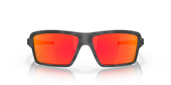 detail Oakley 9129-0463 Cables Black Camo w/ Prizm Ruby Sunglasses