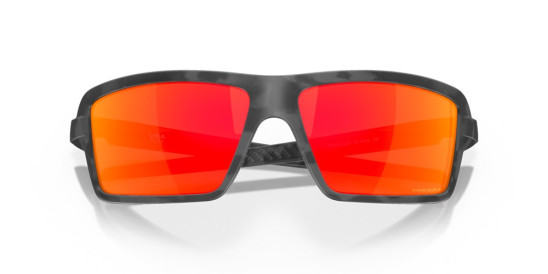detail Oakley 9129-0463 Cables Black Camo w/ Prizm Ruby Sunglasses