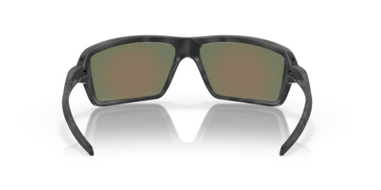 detail Oakley 9129-0463 Cables Black Camo w/ Prizm Ruby Sunglasses