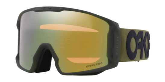 detail Oakley 7070F001 Line Miner L New Dk Brush wPrzmSageGold