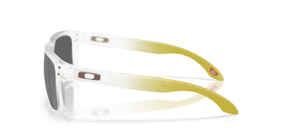 detail Oakley Sunglasses 9102-AP55 Holbrook Matte Clear w/ Prizm Black Polarized