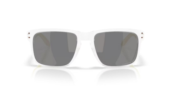 detail Oakley Sunglasses 9102-AP55 Holbrook Matte Clear w/ Prizm Black Polarized