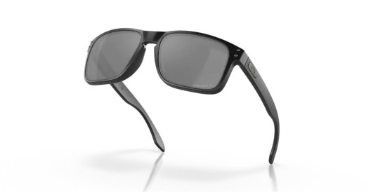 detail Oakley 9102-D655 Holbrook Matte Black / Prizm Black Polarized Sunglasses