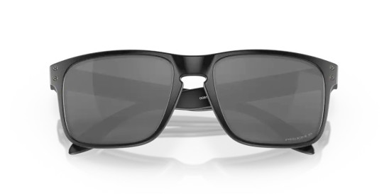 detail Oakley 9102-D655 Holbrook Matte Black / Prizm Black Polarized Sunglasses