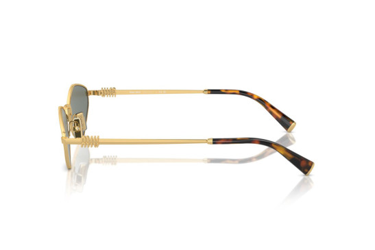 detail Miu Miu MU 56ZS 5AK04M56 Zlato/Zelená zrcadlová uvnitř stříbrná