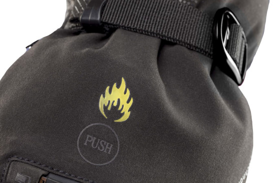detail Zanier Heat.STX Heated Gloves Unisex
