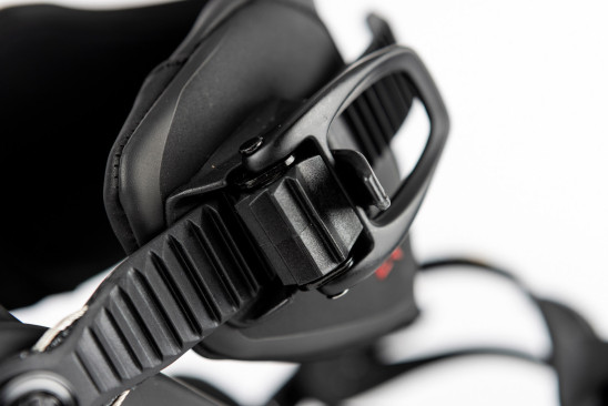 detail Nitro Team Pro Snowboard Bindings Black Red