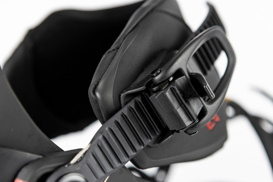 detail Nitro Team Pro Snowboard Bindings Black Red