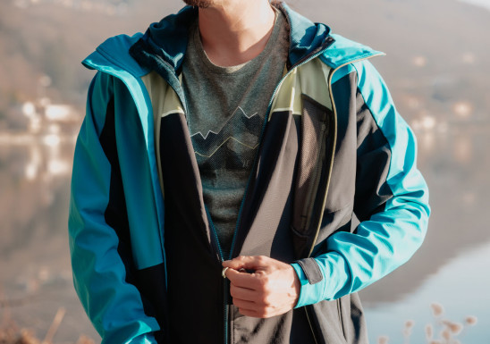 detail Men's jacket Ice Peak 57912 Breedsville Turquoise