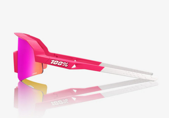 detail Kids sunglasses 100% Slendale XS-Pitaya- HiPER Vital Pink Mirror