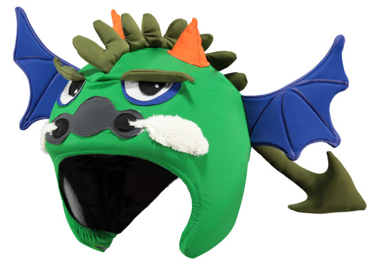 detail Barts Helmet Cover 3D Green