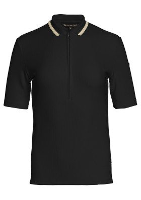 Women's t-shirt Goldbergh CASSIA short sleeve top BLACK