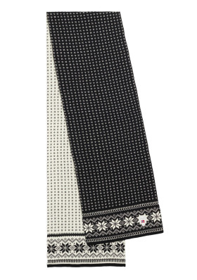 Dale Of Norway Garmisch Scarf F Black White